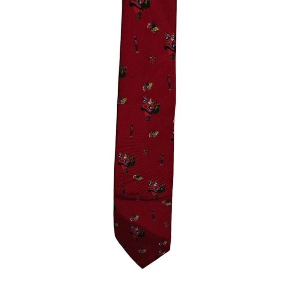 Silk Christmas Theme Tie - Picture 1 of 4